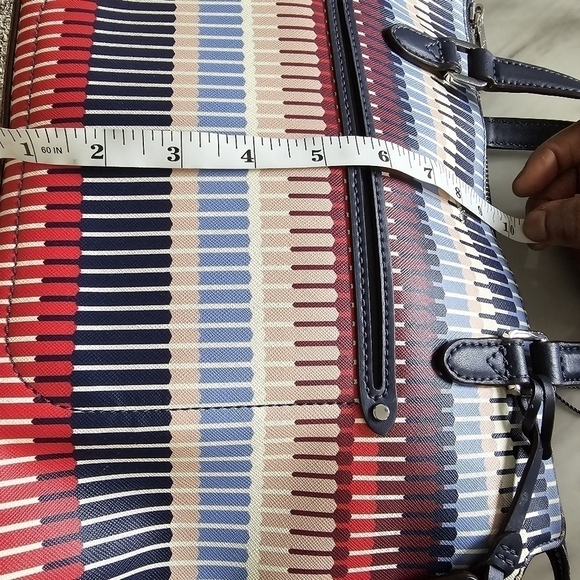 RLL Lauren ralph lauren handbag Womens Shoulder Bag Colorblock Rainbow - Picture 5 of 16